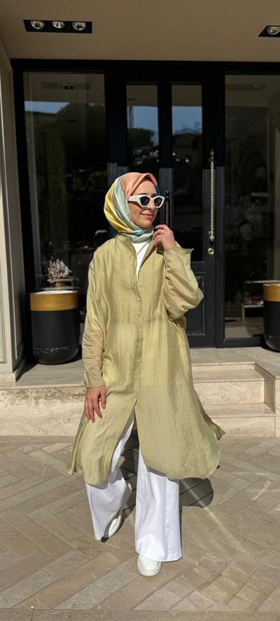 26SS237 Minerva Kadın Tunik LİMON