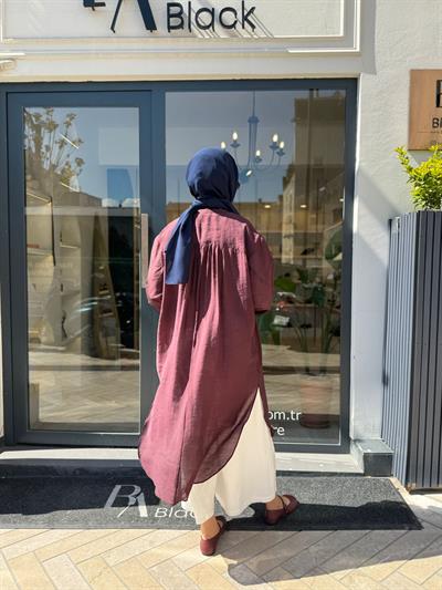26SS237 Minerva Kadın Tunik Mürdüm