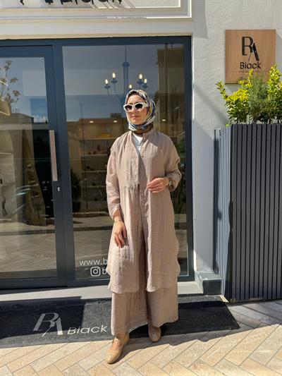 26SS237 Minerva Kadın Tunik Vizon