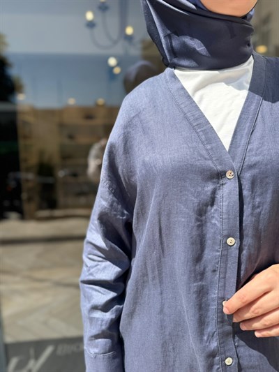 26SS240 Elba Kadın Gömlek Lacivert