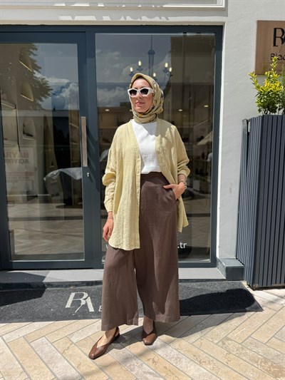 26SS240 Elba Kadın Gömlek LİMON