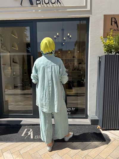 26SS240 Elba Kadın Gömlek Mavi