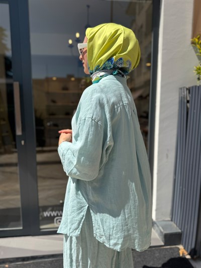 26SS240 Elba Kadın Gömlek Mavi