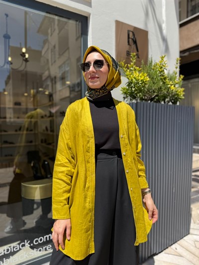 26SS240 Elba Kadın Gömlek Safran