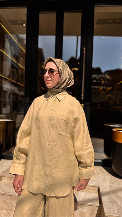 26SS241 Lisa Kadın Gömlek LİMON