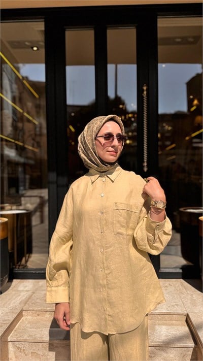 26SS241 Lisa Kadın Gömlek LİMON