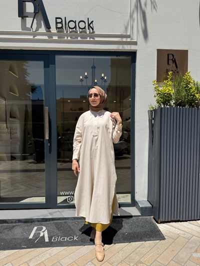 26SS243 Lina Kadın Tunik Kahve
