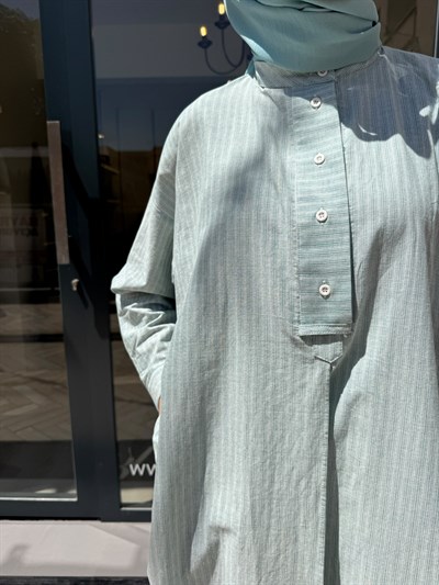 26SS243 Lina Kadın Tunik Yeşil
