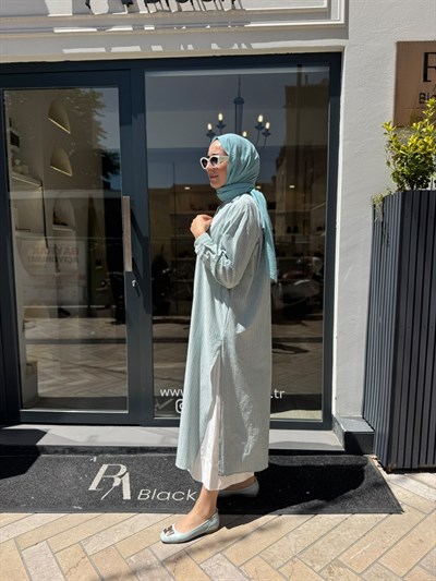 26SS243 Lina Kadın Tunik Yeşil