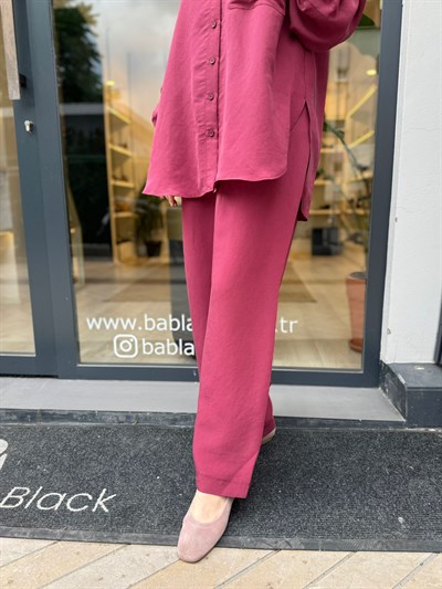 26SS309 Silva Kadın Pantolon Bordo