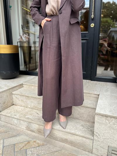 26SS323 Lin Kadın Pantolon BİTTER