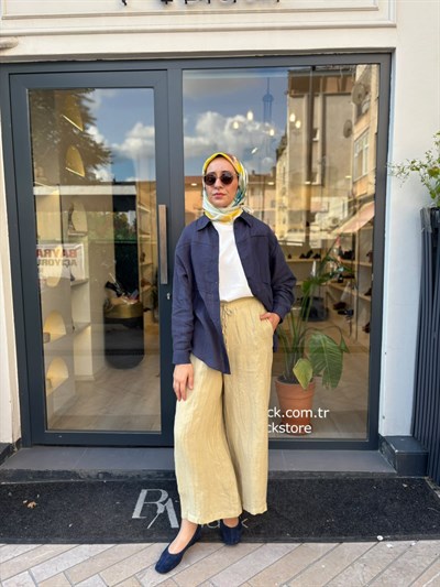 26SS329 Sofy Kadın Pantolon LİMON