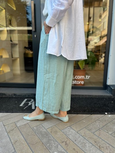26SS329 Sofy Kadın Pantolon Mavi