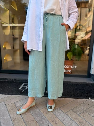26SS329 Sofy Kadın Pantolon Mavi