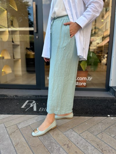 26SS329 Sofy Kadın Pantolon Mavi