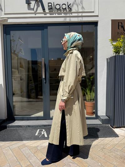 26SS601 Valen Kadın Trench Bej