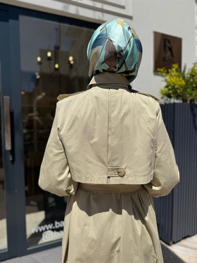 26SS601 Valen Kadın Trench Bej