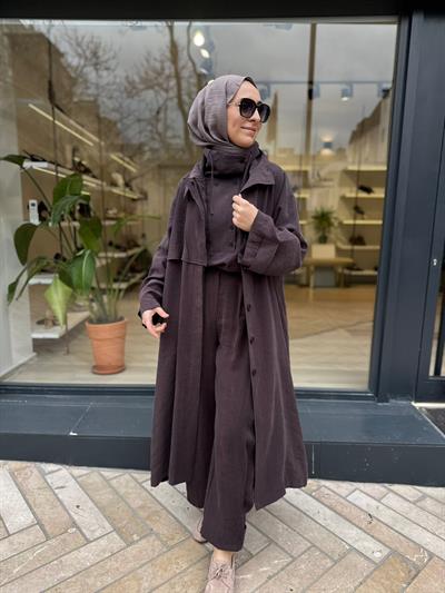 26SS602 Mist Kadın Trenc BİTTER