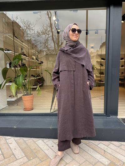 26SS602 Mist Kadın Trenc BİTTER