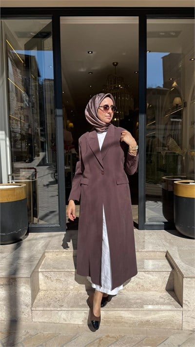 26SS603 Nilla Kadın Kap Kahve