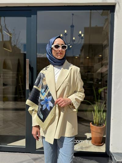 26SS606 Nilla Kadın Ceket Ekru