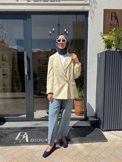 26SS606 Nilla Kadın Ceket Ekru