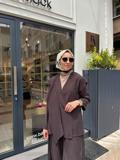 26SS607 Elix Kadın Kimono BİTTER