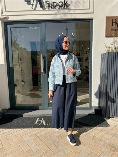 26SSCEK0001 Anya Kadın Ceket Mavi