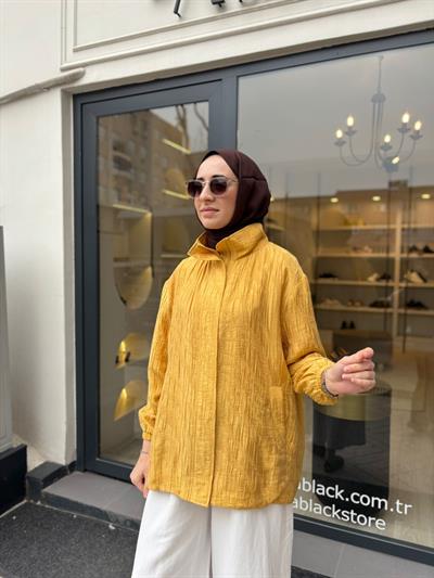 26SSCEK0003 Lark Kadın Ceket Sarı