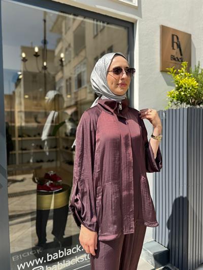 26SSCEK0014 Navy Kadın Takım Bordo