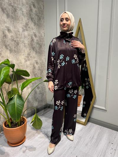 26SSCEK0023 Ava Kadın Takım DESENLİ