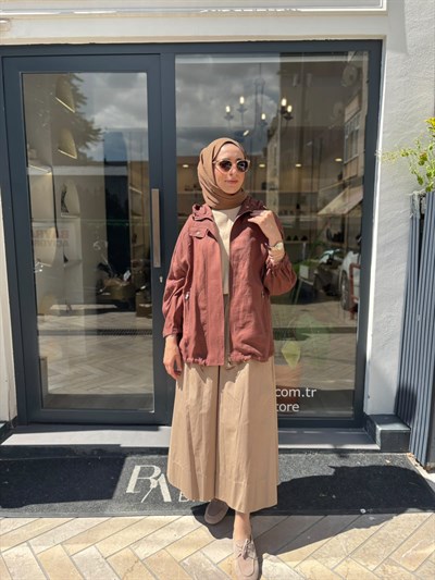 26SSCEK0051 Willow Kadın Ceket Kahve