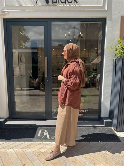 26SSCEK0051 Willow Kadın Ceket Kahve