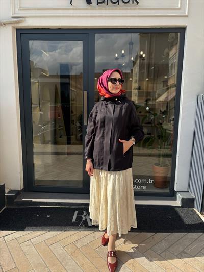 26SSCEK0051 Willow Kadın Ceket Siyah
