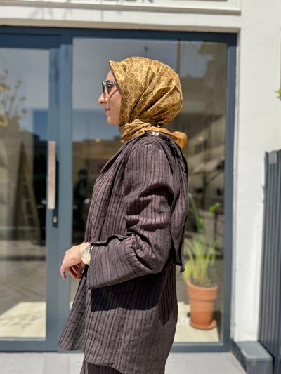 26SSTUN0002 Lumi Kadın Takım Kahve