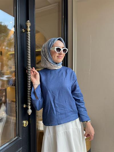 26SSTUN0017 Tobıas Kadın Tunik Lacivert