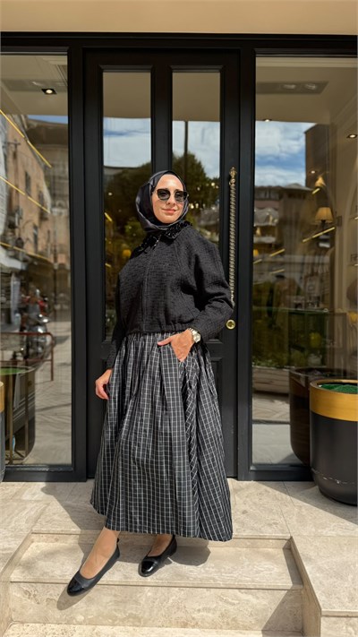 27FWCEK0001 Goldie Kadın Ceket Siyah