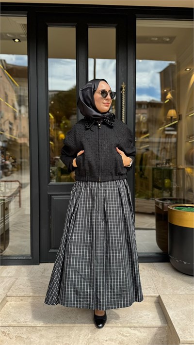 27FWCEK0001 Goldie Kadın Ceket Siyah