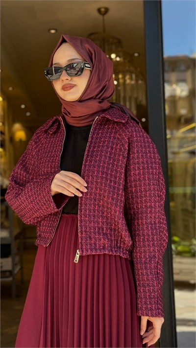 27FWCEK0014 Astrid Kadın Ceket Pembe