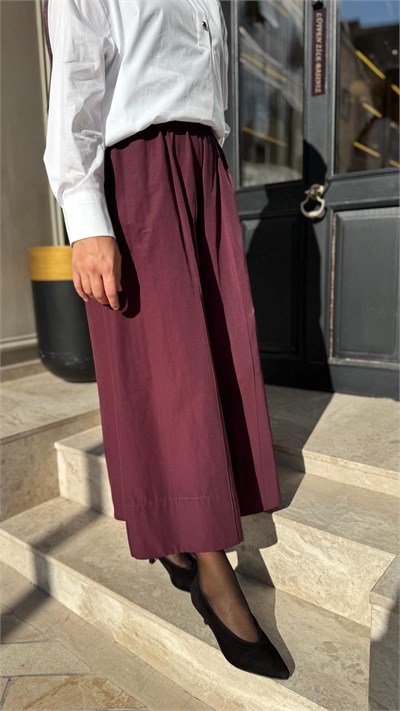 27FWPNT0038 Soles Kadın Pantolon Bordo