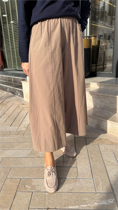 27FWPNT0038 Soles Kadın Pantolon Camel