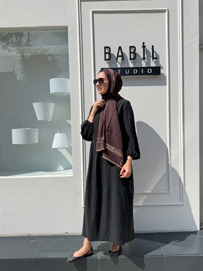 303880 Pitikareli Kadın Elbise Siyah