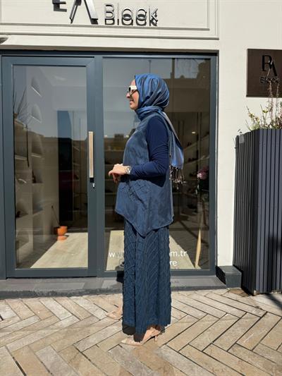 39002 İkili Kadın Takım Indigo