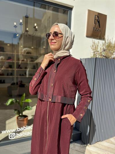 405008 Çıtçıt Detay Kadın Kap Bordo