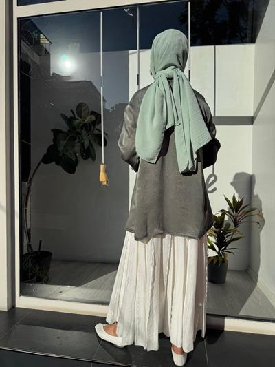 7122 Dikiş Detaylı Kadın Gömlek Küf