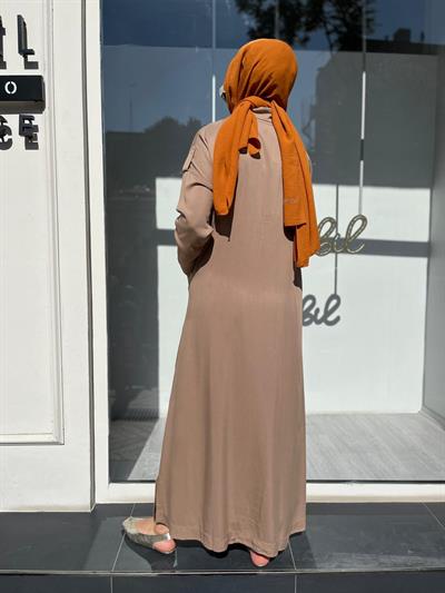 7154 Cep Detaylı Kadın Kap Camel