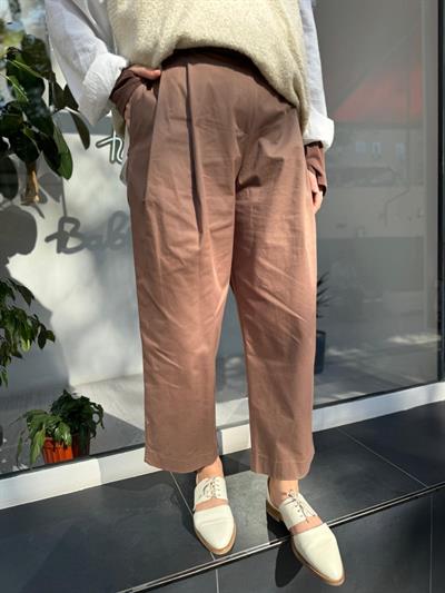 Culotte Pili Coton Kadın Pantolon Kahve
