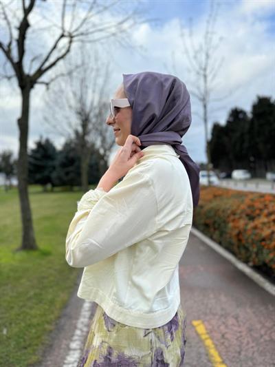 Kol Detaylı Basic Kadın Kısa Gömlek Sarı