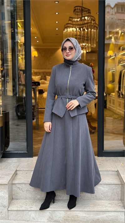 MIO27K0500027 Gale Etekli Kadın Takım Melanj