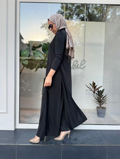 Oysho Kumaş Moja Kadın Tulum Siyah